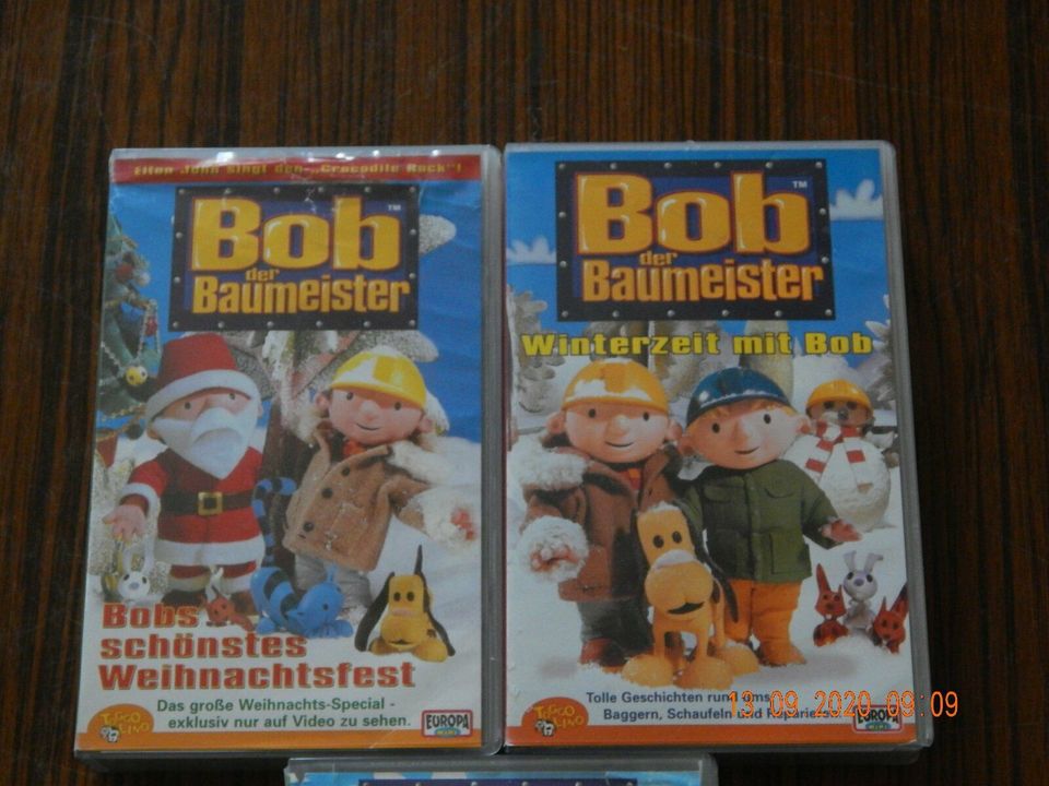 Bob der Baumeister VHS-Video 3er Set in Markneukirchen
