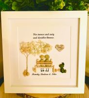 Steinbild Bank der Liebe, Hochzeit,Gastgeschenk zur Hochzeit Baden-Württemberg - Baden-Baden Vorschau