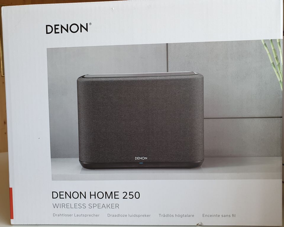 2x Denon Home 250 WiFi Aktiv Lautsprecher (Stereo/Multiroom Paar) in Balingen