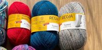 Regia Sockenwolle neu unbenutzt tweed grau petrol rot Nordrhein-Westfalen - Hille Vorschau