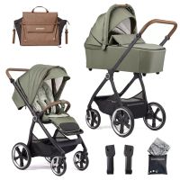 Gesslein INDY M2 Swing - 2in1 Kinderwagen-Set - Design 380380 - inkl. Panorama Lyx Babywanne + Sportsitz Swing + Wickeltasche + Zubehör - NEU Hessen - Fulda Vorschau