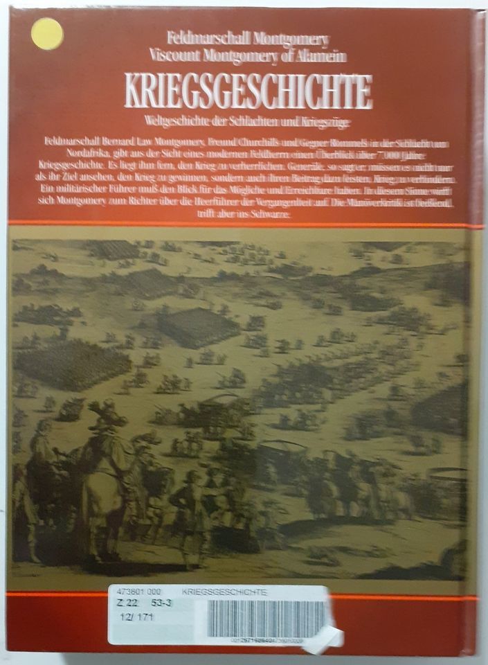 Kriegsgeschichte - Weltgeschichte der Kriegszüge, FM Montgomery in Berlin