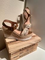 Tom Tailor Sandalen Denim Gr. 38 Nordrhein-Westfalen - Overath Vorschau