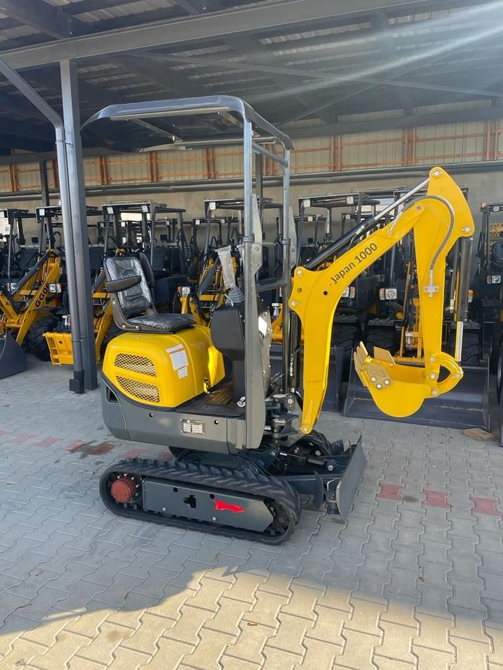 ‼️ Der beste 1-Tonnen-Bagger auf dem Markt  JAPAN 1000 ‼️ in Weilmünster