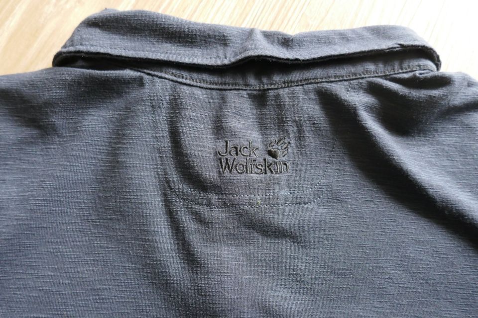 Jack Wolfskin T-Shirt, Poloshirt, Damen, blau, Größe S in Schramberg