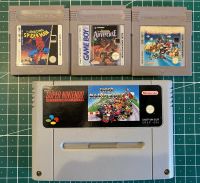 Gameboy Super Nintendo Spiele Mario Bayern - Geisenhausen Vorschau