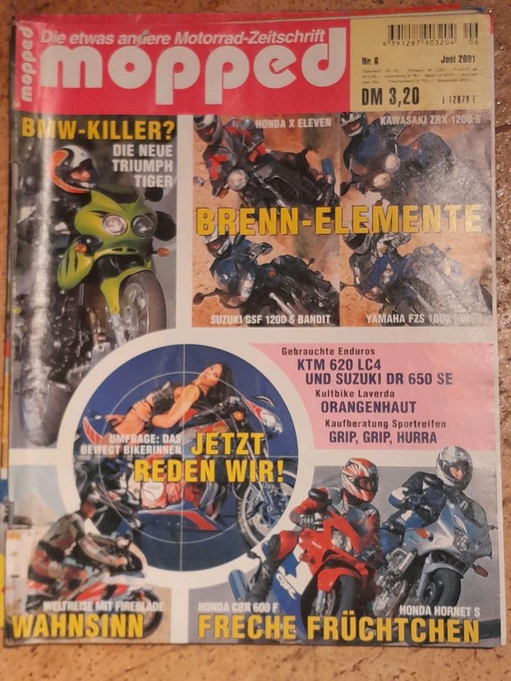 Mopped-Motorrad-Zeitschriften.Harley,Custom,Racer,Moped,125er... in Wettstetten