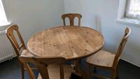 Massiver Holztisch mit Stühlen Bayern - Kempten Vorschau