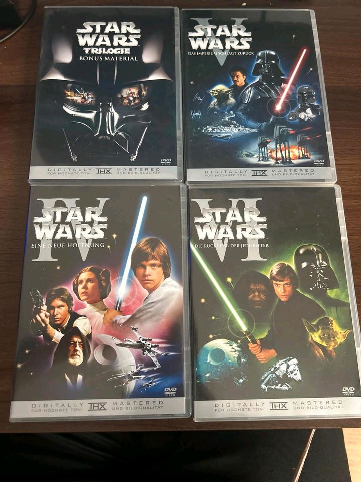 Star wars trilogie dvd in Duisburg