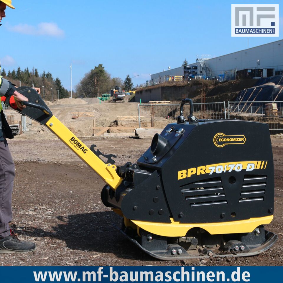 Bomag BPR 70/70D 100/80D Rüttelplatte bis 710kg mieten ab in Bad Oeynhausen