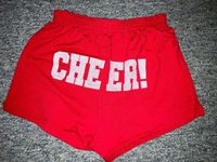 Kurze Hose Cheer! rot, Größe S Soffe Cheerleader / Cheerleading West - Höchst Vorschau