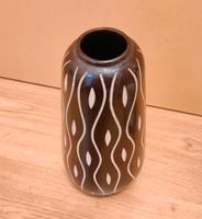 Schöne DDR Design Vase Piesche & Reif Braun Ritzdekor Vintage Thüringen - Gera Vorschau