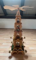 Große Weihnachtspyramide Pyramide Holz 90cm Sachsen - Niederau Vorschau