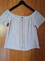 Bluse H&M Größe XS weiß Hessen - Elbtal Vorschau