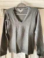 grauer Tommy Hilfiger Feinstrick-Pullover Gr.M/L, chic Bayern - Gilching Vorschau