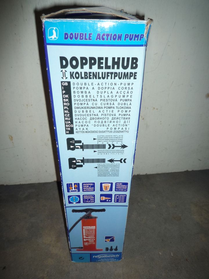DOPPELHUBPUMPE Royalbeach - Luftpumpe in Oberursel (Taunus)
