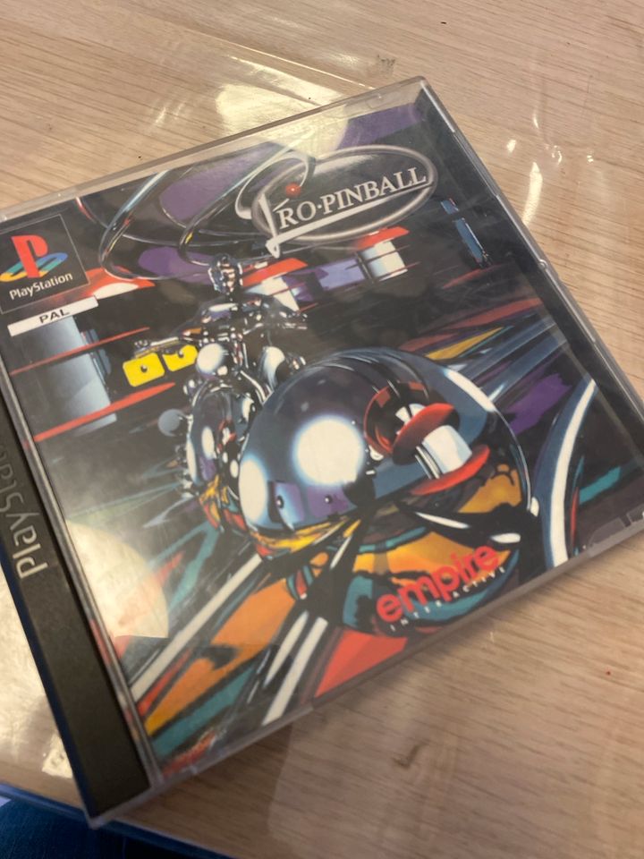 PlayStation 1 spiel Pro Pinball in Ilmtal