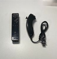 Wii Remote + Nunchuk Schwarz Brandenburg - Cottbus Vorschau