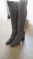 NAVYBOOT Stiefel knielang Stiefeletten Boots Veloursleder TOP 39 Berlin - Dahlem Vorschau