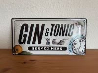 Blechschild / Deko: Gin & Tonic Sachsen - Chemnitz Vorschau