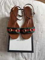 Gucci Horsebit Leder Sandale Braun 37,5 -selten- Nürnberg (Mittelfr) - Aussenstadt-Sued Vorschau