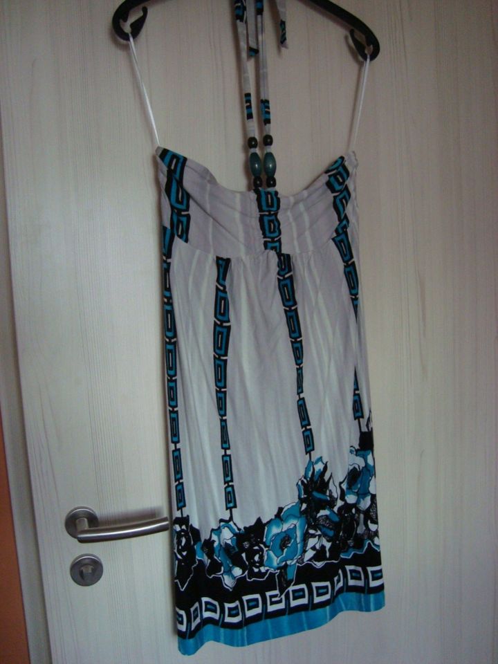 Sommerkleid,kurzes Kleid,Neckholder-Kleid,Größe S,36/38,bonprix in Neustadt an der Orla