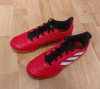 adidas Predator 18.4 Hallen Fussballschuhe - Gr. 40 - Rot Harburg - Hamburg Neugraben Vorschau
