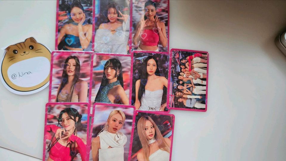 Twice photocard in Hannover
