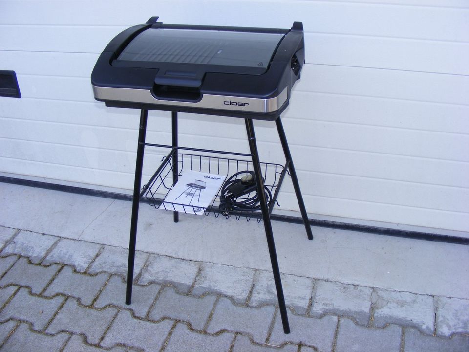 Barbecue-Grill, Elektrogrill, Standgrill, Tischgrill, Cloer 6720 in Haibach