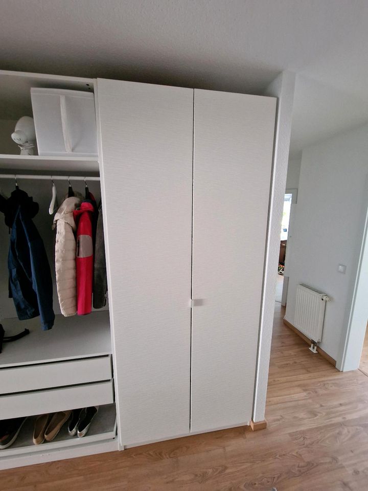 2x IKEA Pax Wellentüren Winterbro weiß 50x229cm in Kelkheim