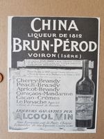 China Liqueur Brun-Perod Alcool Vin Anzeige L'Illustration 1910 Baden-Württemberg - Leonberg Vorschau