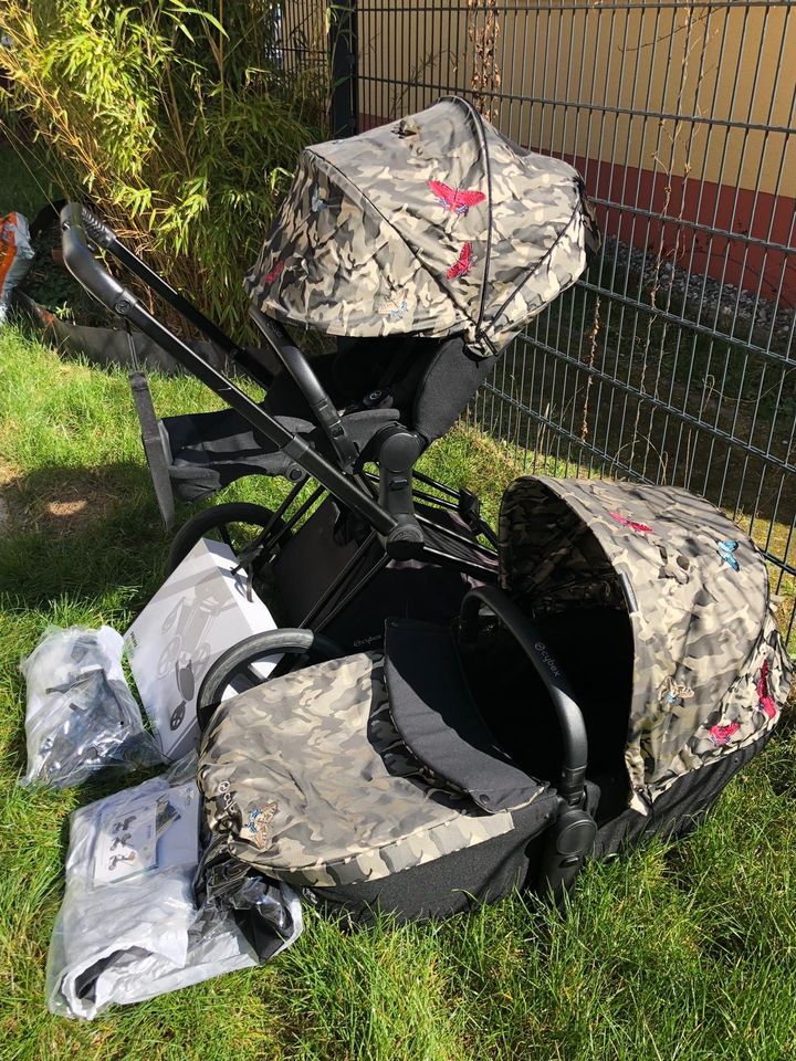 CYBEX Platinum PRIAM Kinderwagen - Butterfly wie neu.NP 1.500,00! in Frankfurt am Main