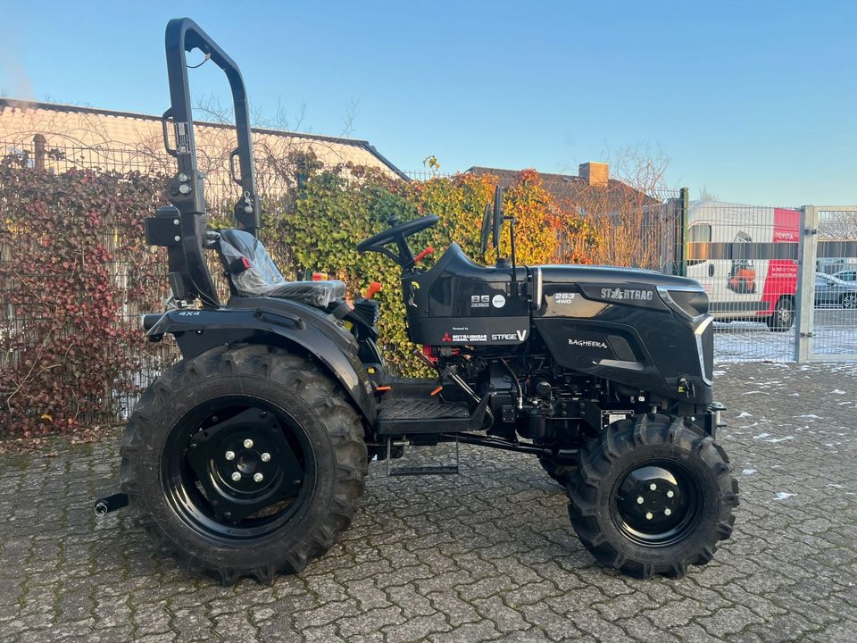 ✅Startrac 263 Kleintraktor mit Mitsubishi Motor und Ackerstollenbereifung Traktor Kleintraktor Allrad Schlepper✅ in Neu Wulmstorf