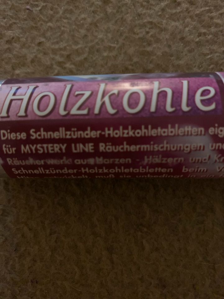 Holzkohle zum räuchern  10 Rollen a 10 Tabletten in Rheine