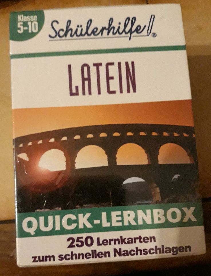 Latein Quick-Lernbox 5-10 Klasse Schülerhilfe *neu* in Leipzig