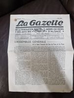 Antike Sammlung,La Gazette (August 1948) französische Zeitung Nordrhein-Westfalen - Recklinghausen Vorschau