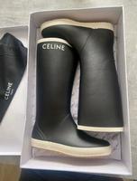 Celine, Gummistiefel mit Logo, Schwarz, 39 Hessen - Wächtersbach Vorschau