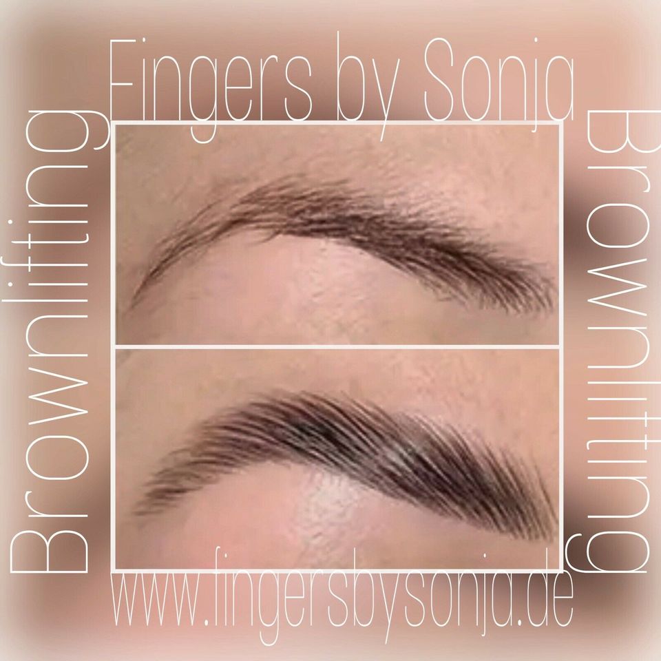 Wimpernlifting oder Brownlifting in Kropp