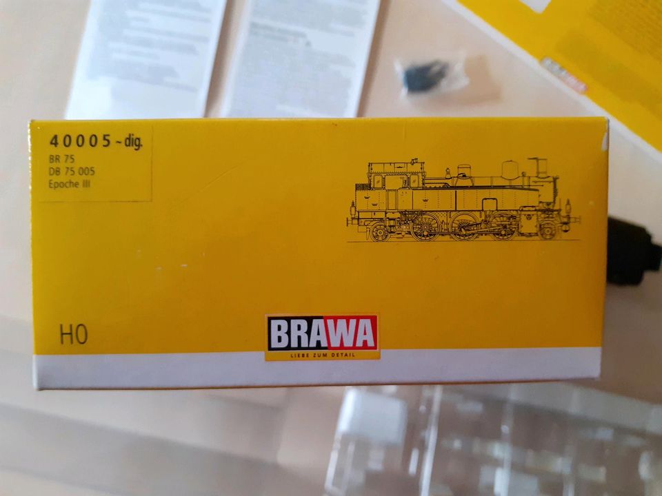 Brawa BR 75, AC, kein Märklin Spielzeug, sondern ein Supermodell in Ulm