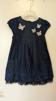 marineblaues Kleid mit Glitzer Schmetterling von s.Oliver 98 Hessen - Hofbieber Vorschau