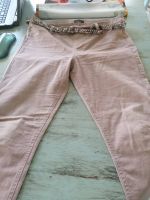 Schlupfjeans, Jeans, Hose altrosa mit Gürtel Gr. M Damen Sachsen - Strehla Vorschau