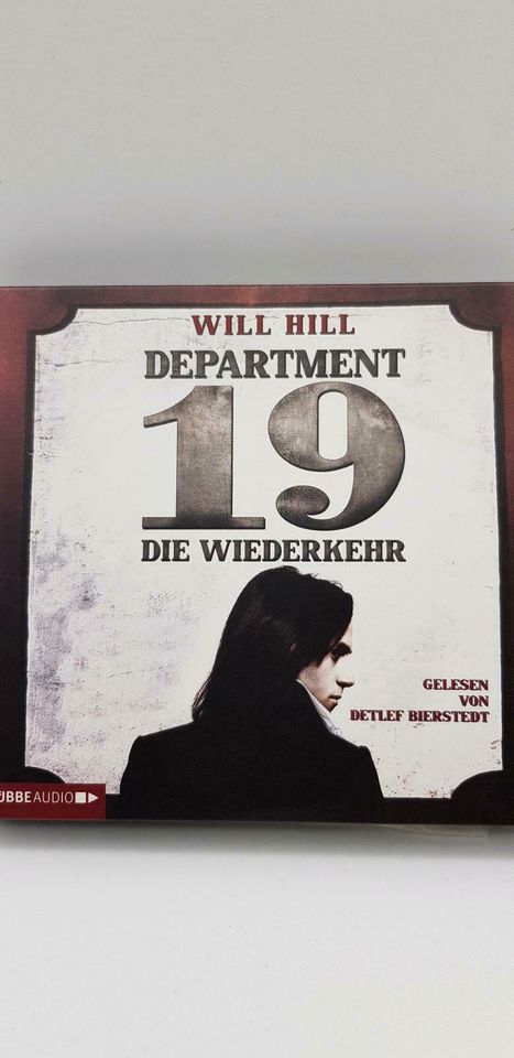 Hörbuch  Department 19  Die Wiederkehr   Will Hill in Naila
