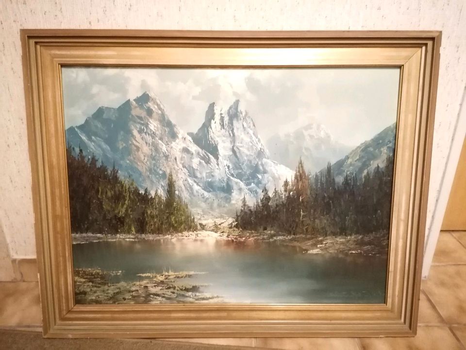 Ölbild Ölgemälde Gemälde Landschaft Öl Bild in Borken