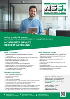 Stellenanzeige: Mitarbeiter (M/W/D) in der IT-Abteilung West - Schwanheim Vorschau