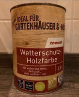 Toom Wetterschutz-Holzfarbe 2,5 Liter Silbergrau Silber grau Lack Sachsen-Anhalt - Hötensleben Vorschau