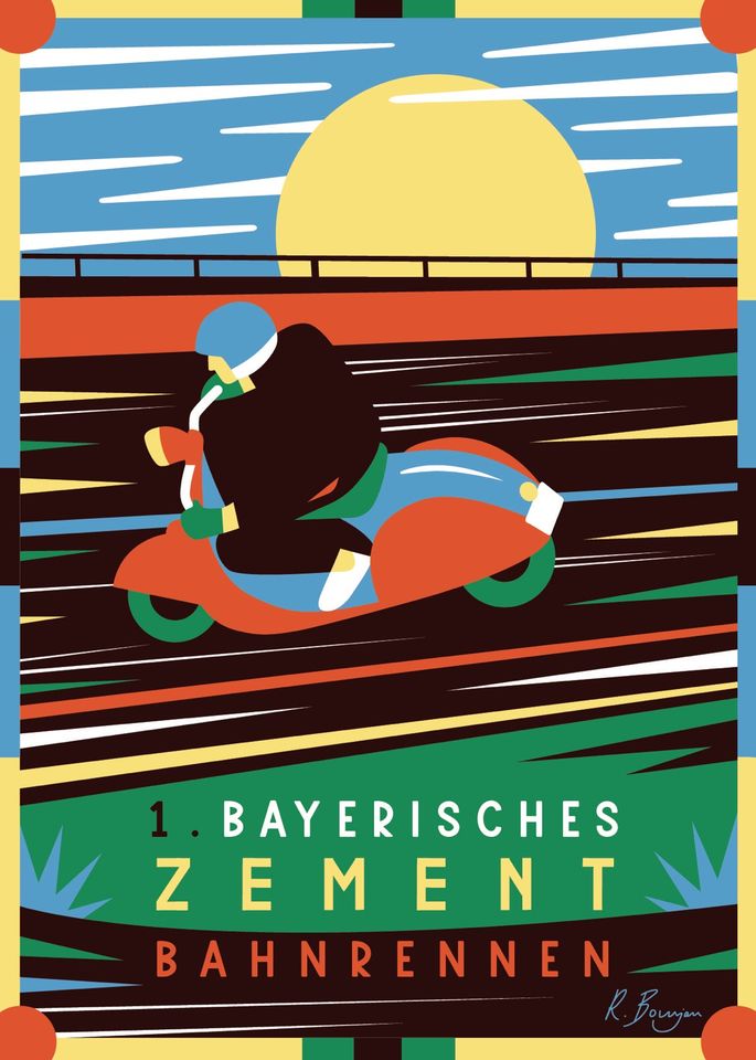1. Bayerisches Zementbahnrennen  24&25 Mai 2024 in Parkstetten