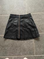 Rock Leder Lederrock Mini in Schwarz XS Nordrhein-Westfalen - Xanten Vorschau