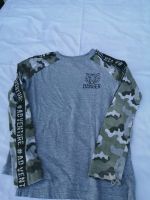 Jungs Langarmshirt Gr. 134 /140, grau, camouflage, yfk Niedersachsen - Aerzen Vorschau