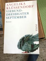Buch Angelika Klüssendorf 34 vierunddreißigster September Roman Sachsen-Anhalt - Magdeburg Vorschau