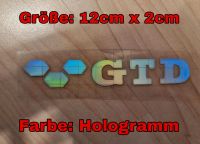 GTD Sticker Aufkleber Tuning Auto Vw Hologramm Oilslick Nordwestmecklenburg - Landkreis - Lützow Vorschau